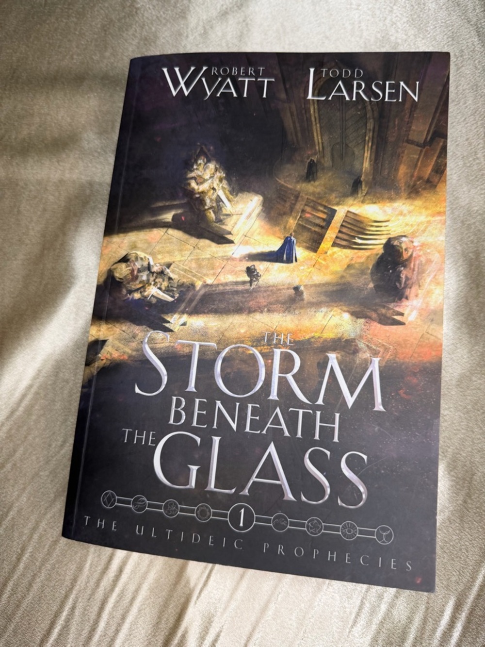 Storm Beneath the Glass by Robert Wyatt and Todd Larsen (2025, Trade Paperback)